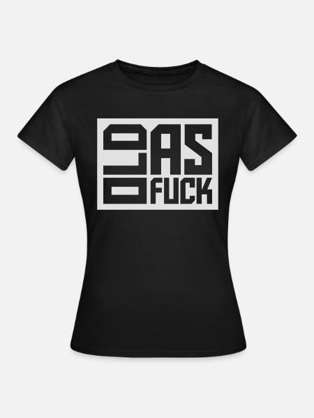 old AF Text Logo - Frauen T-Shirt - Schwarz