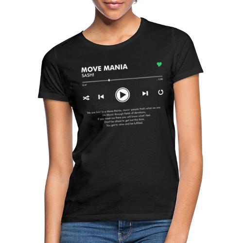 MOVE MANIA - Play Button & Lyrics - Women's T-Shirt