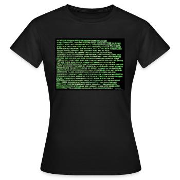 Steppenwolf - T-shirt Femme - noir - Devant - AI Model Female 172 dark (172cm)