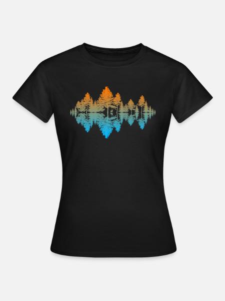 Bruit de la nature (automne) - T-shirt Femme - noir