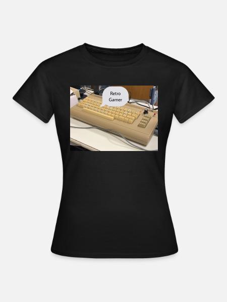 Retro Gamer - Frauen T-Shirt - Schwarz