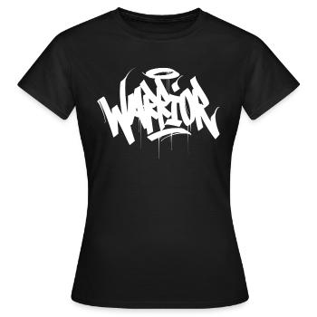 warrior - T-shirt Femme - noir - Devant - AI Model Female 172 dark (172cm)