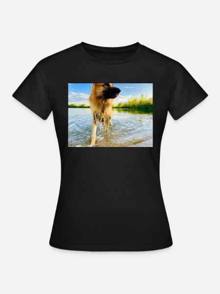 Altdeutscher Schäferhund - Frauen T-Shirt - Schwarz