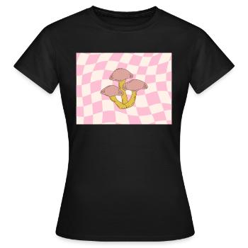 trippy - T-shirt Femme - noir - Devant - AI Model Female 172 dark (172cm)