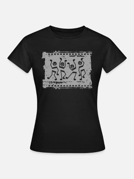 Musik - Frauen T-Shirt - Schwarz