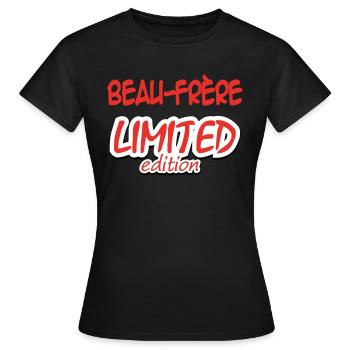 Brother-in-law LIMITED EDITION - Women's T-Shirt - black - Front - AI Model Female 172 dark (172cm)