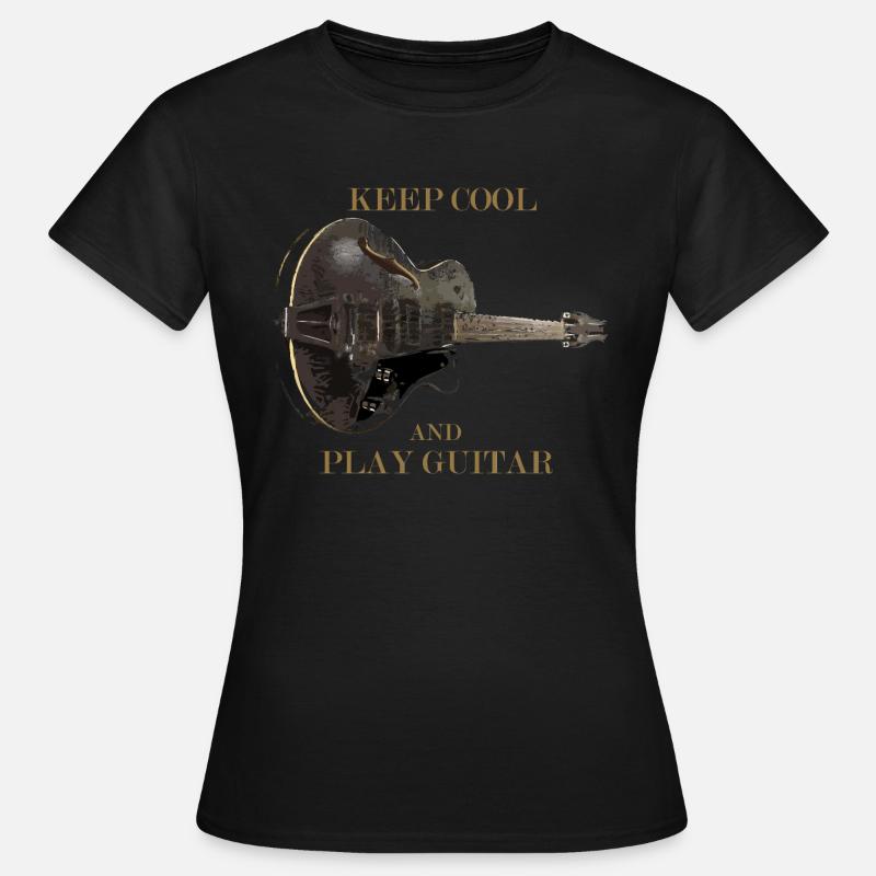 Guitar - Women's T-Shirt - black