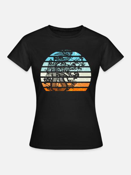 Chinese dragon - Women's T-Shirt - black