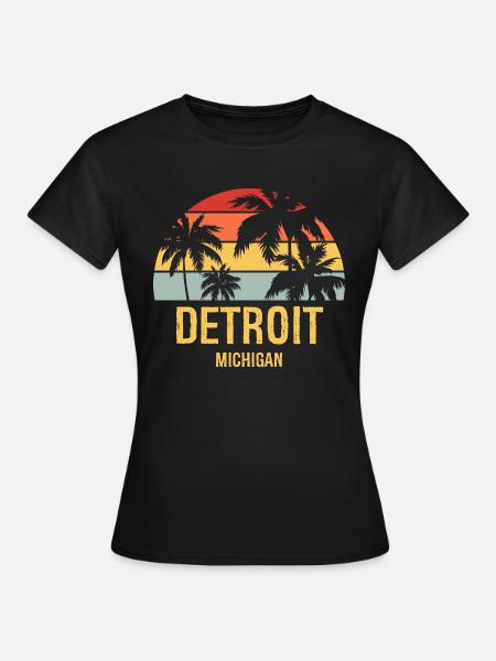 Detroit - T-shirt Femme - noir