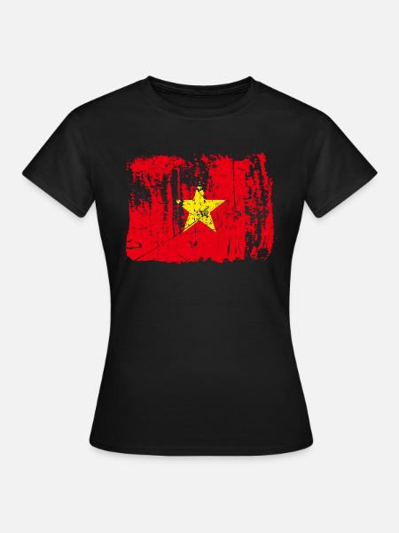 Vietnam - Frauen T-Shirt - Schwarz