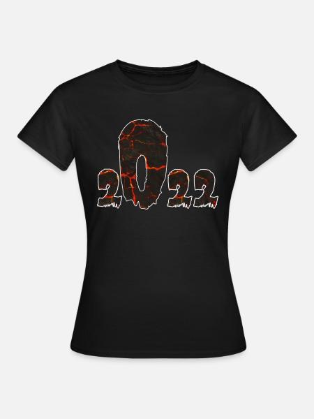 Fuck 2022 - Frauen T-Shirt - Schwarz