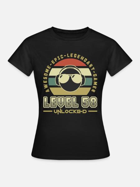 Stufe 58 - Frauen T-Shirt - Schwarz