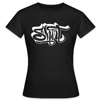 shirt - Frauen T-Shirt - Schwarz - Vorne - AI Model Female 172 dark (172cm)