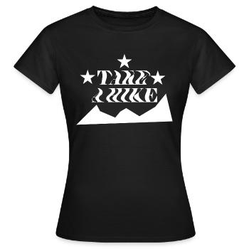 climbing - Frauen T-Shirt - Schwarz - Vorne - AI Model Female 172 dark (172cm)