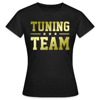 Équipe de tuning - T-shirt Femme - noir - Devant - AI Model Female 172 dark (172cm)