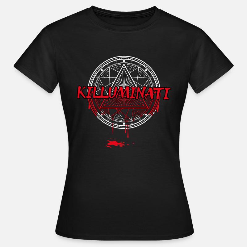 Killuminati - Frauen T-Shirt - Schwarz