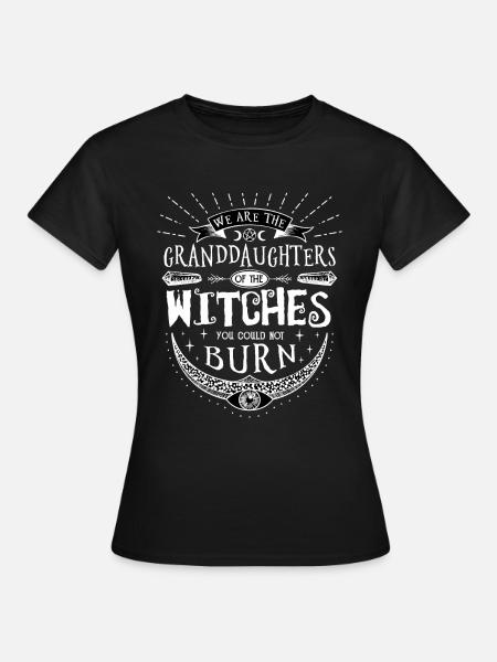 Wicca saying Okkult T-Shirt - pagan witch shirt - Women's T-Shirt - black