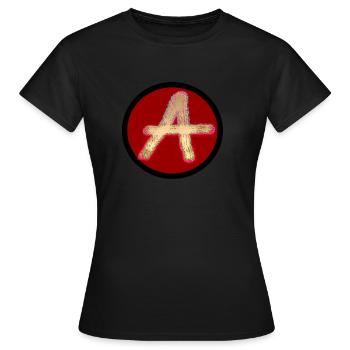 Anarchy - Women's T-Shirt - black - Front - AI Model Female 172 dark (172cm)