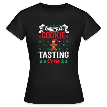 Noël laid - T-shirt Femme - noir - Devant - AI Model Female 172 dark (172cm)