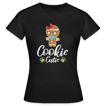 Noël laid - T-shirt Femme - noir - Devant - AI Model Female 172 dark (172cm)