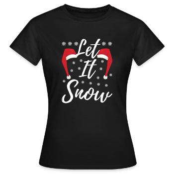 Noël laid - T-shirt Femme - noir - Devant - AI Model Female 172 dark (172cm)