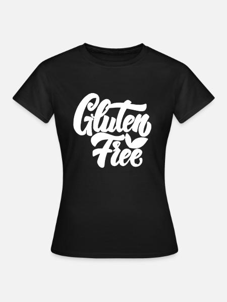 Gluten-frei - Frauen T-Shirt - Schwarz