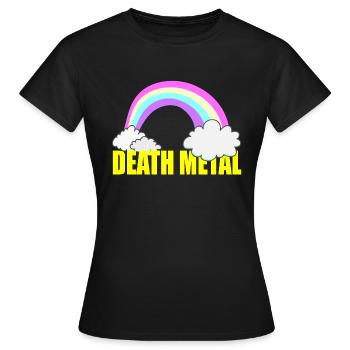 Death Metal - Frauen T-Shirt - Schwarz - Vorne - AI Model Female 172 dark (172cm)