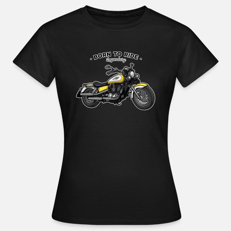 Chopper // Motorcycle - Women's T-Shirt - black