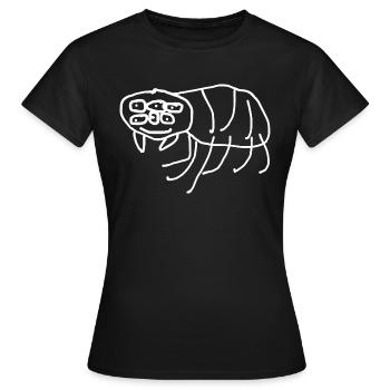 Spinne Tier - Frauen T-Shirt - Schwarz - Vorne - AI Model Female 172 dark (172cm)