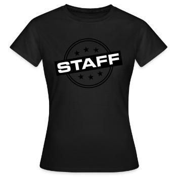 Personnel - T-shirt Femme - noir - Devant - AI Model Female 172 dark (172cm)