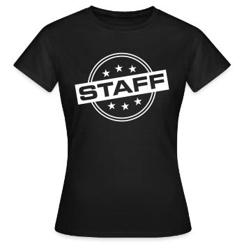 Personnel - T-shirt Femme - noir - Devant - AI Model Female 172 dark (172cm)