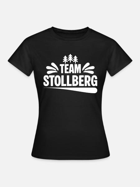 Team Stollberg - Frauen T-Shirt - Schwarz