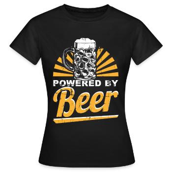 Bier Sauftour - Frauen T-Shirt - Schwarz - Vorne - AI Model Female 172 dark (172cm)