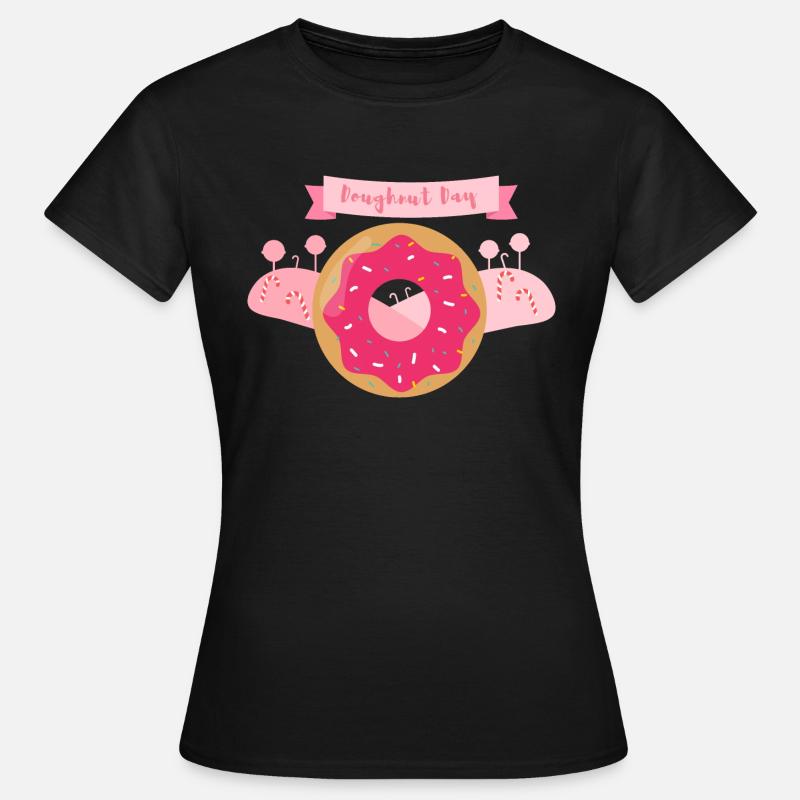 Doughnut day - Women's T-Shirt - black