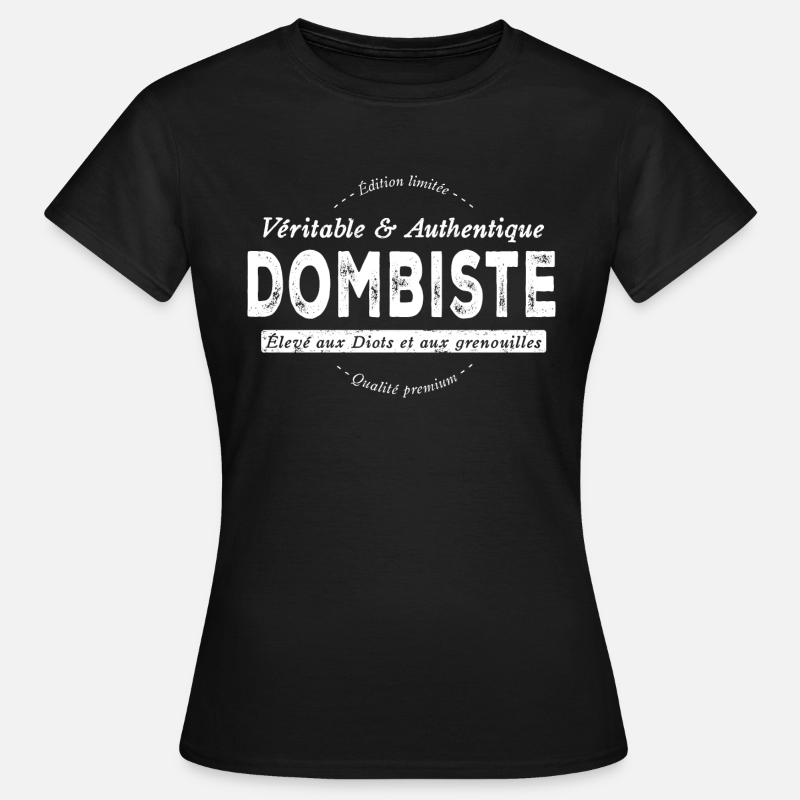 Dombiste de l'Ain - T-shirt Femme - noir