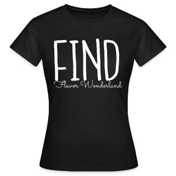 magical recipes present idea present - Women's T-Shirt - black - Front - AI Model Female 172 dark (172cm)