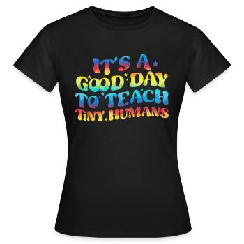 Lehramt Grundschule Lehramt Lehramt - Frauen T-Shirt - Schwarz - Vorne - AI Model Female 172 dark (172cm)