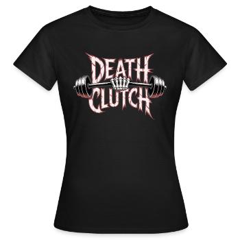 MORT EN SALLE DE SPORT - T-shirt Femme - noir - Devant - AI Model Female 172 dark (172cm)