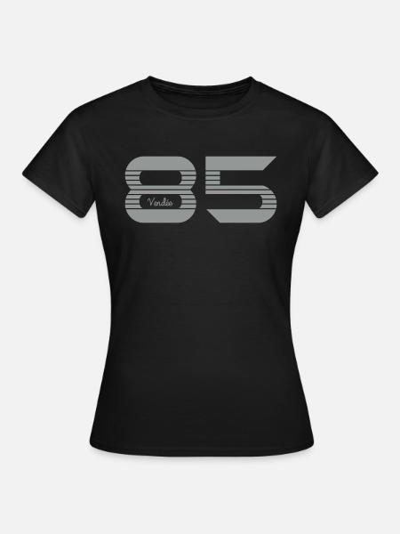 Pays De La Loire Vendée 85 - T-shirt Femme - noir