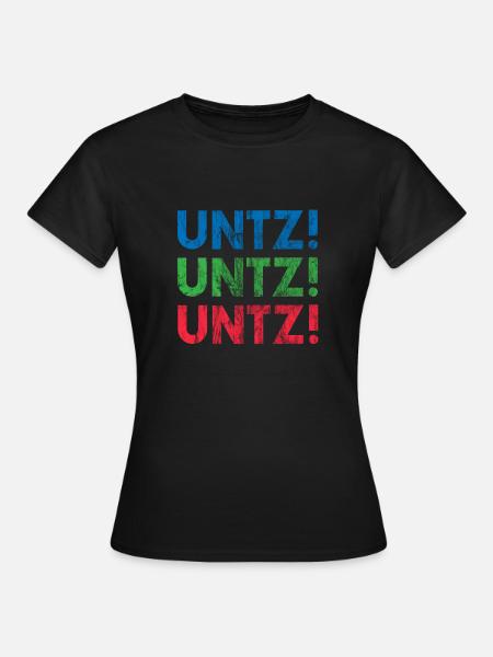 EDM Electronic Dance Music Techno Rave - Women's T-Shirt - black
