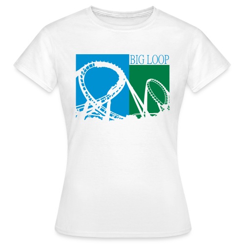 Big Loop Coaster Fan Logo - Frauen T-Shirt