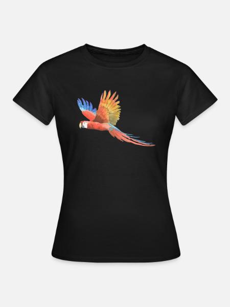 Perroquet - T-shirt Femme - noir