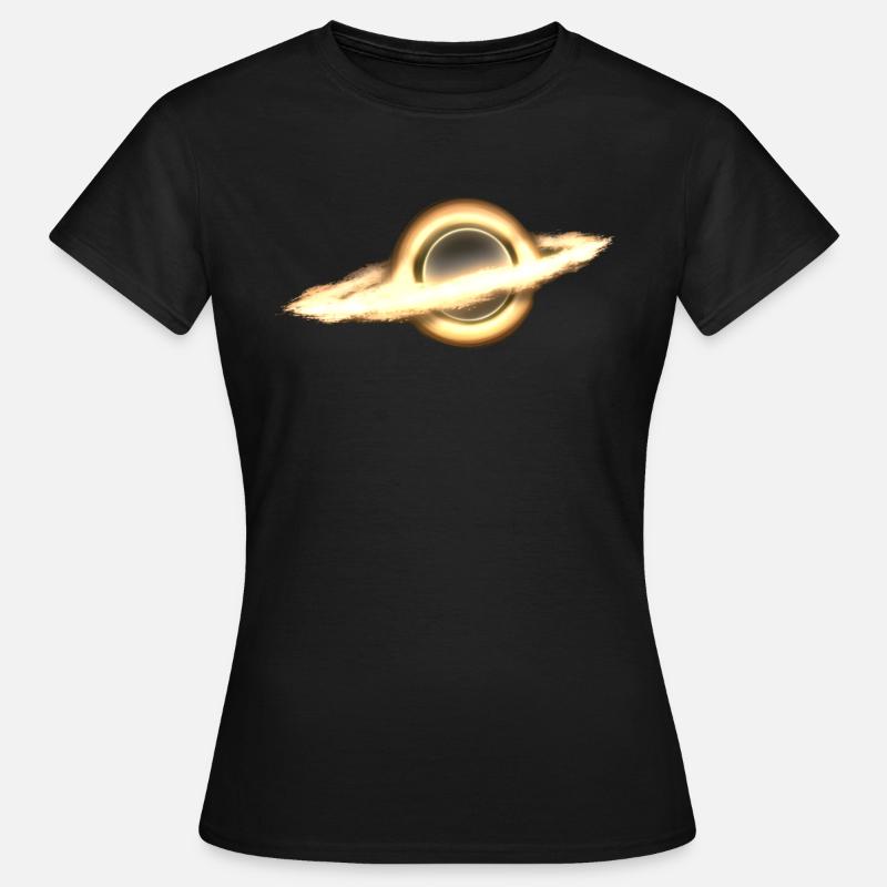 Black Hole, Infinity, Outer Space, Science Fiction - T-shirt Femme - noir