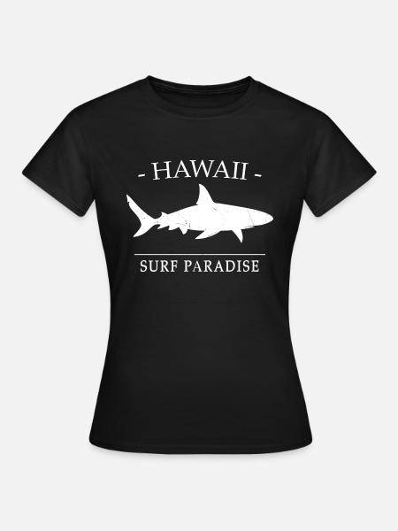 Hawaii Surf Paradise - T-shirt Femme - noir