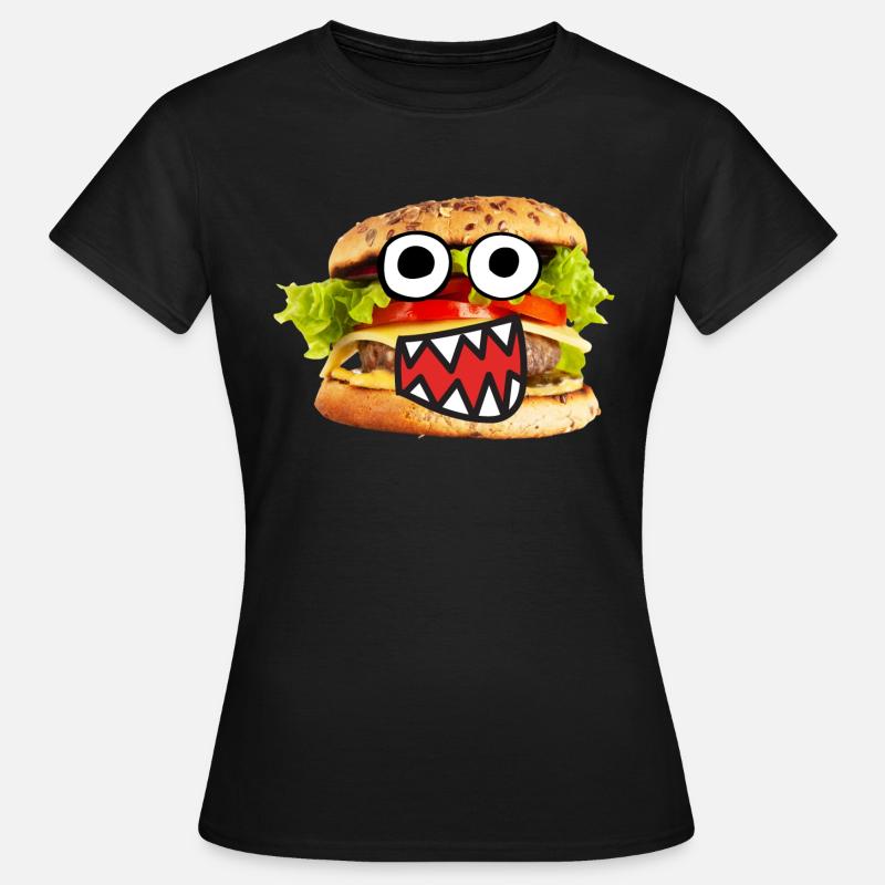 Hamburger - Women's T-Shirt - black