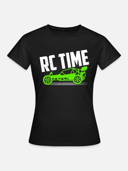 RC Time Model Car Remote Control - Women's T-Shirt - black