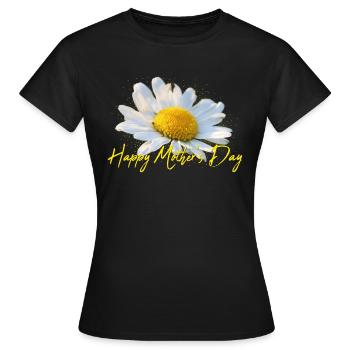happy mothers day Happy Mother's day - Women's T-Shirt - black - Front - AI Model Female 172 dark (172cm)