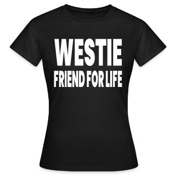 Yorkshire - T-shirt Femme - noir - Devant - AI Model Female 172 dark (172cm)