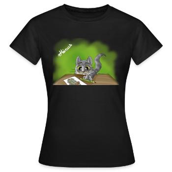 Minus pas punk - Frauen T-Shirt - Schwarz - Vorne - AI Model Female 172 dark (172cm)