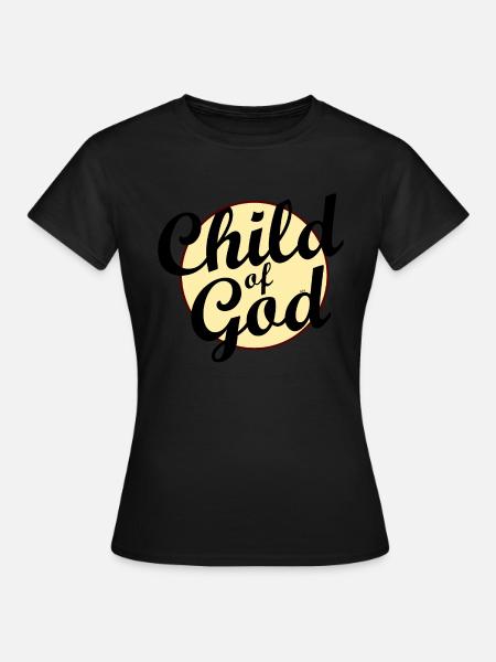 Kind van God - Vrouwen T-shirt - zwart